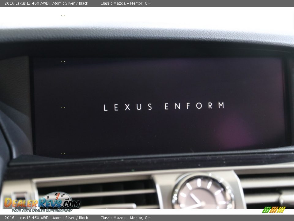 2016 Lexus LS 460 AWD Atomic Silver / Black Photo #11