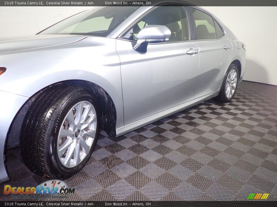 2018 Toyota Camry LE Celestial Silver Metallic / Ash Photo #10