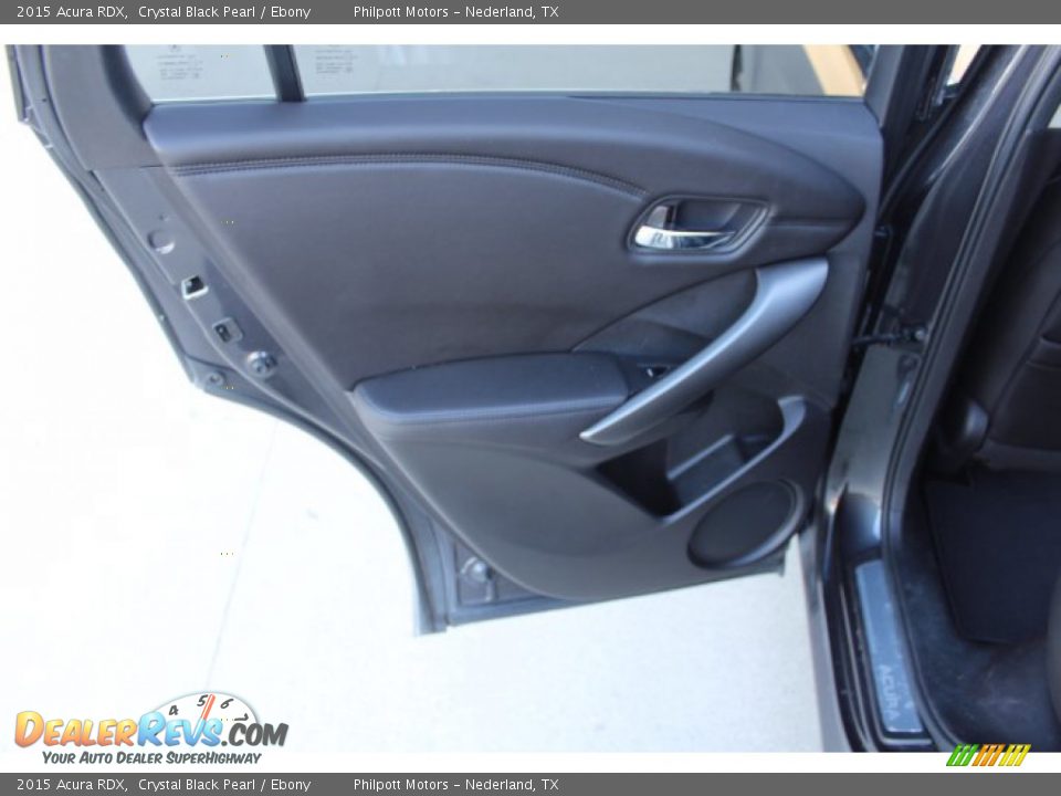 2015 Acura RDX Crystal Black Pearl / Ebony Photo #20