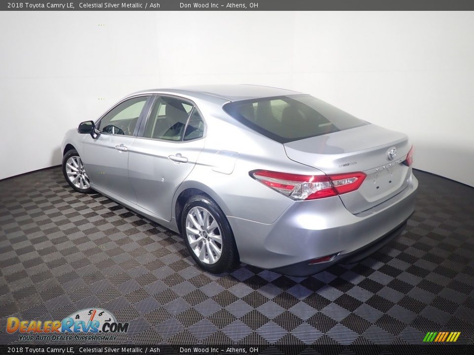 2018 Toyota Camry LE Celestial Silver Metallic / Ash Photo #12