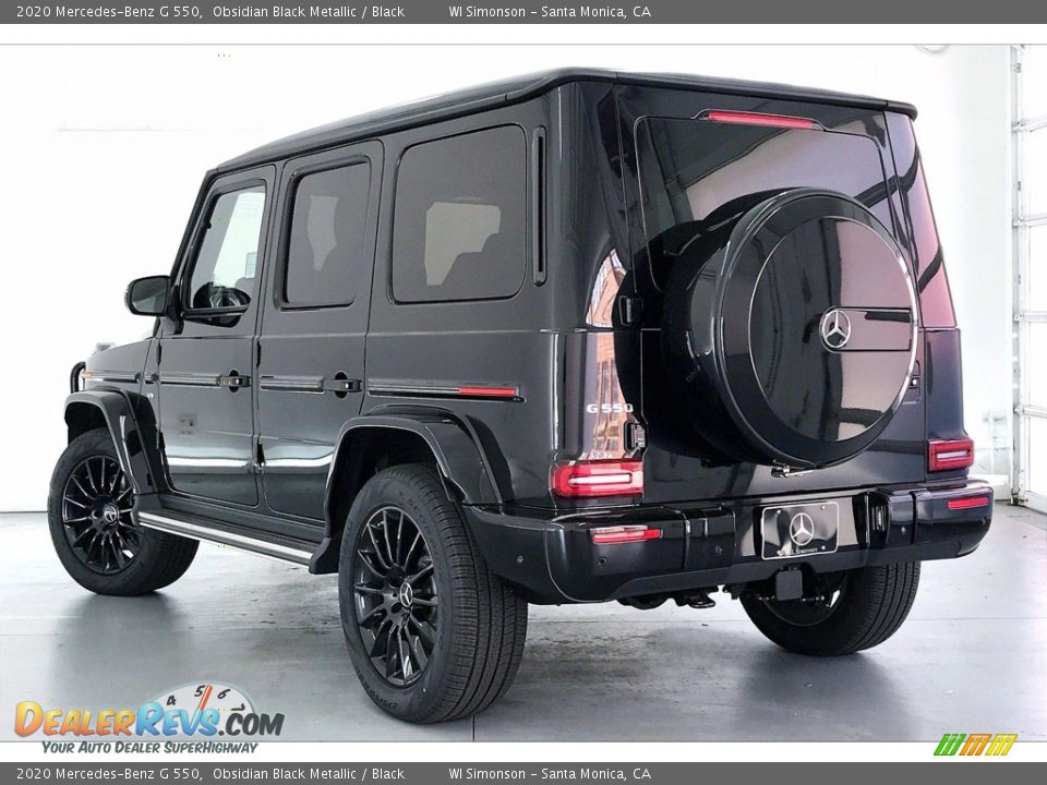 2020 Mercedes-Benz G 550 Obsidian Black Metallic / Black Photo #2