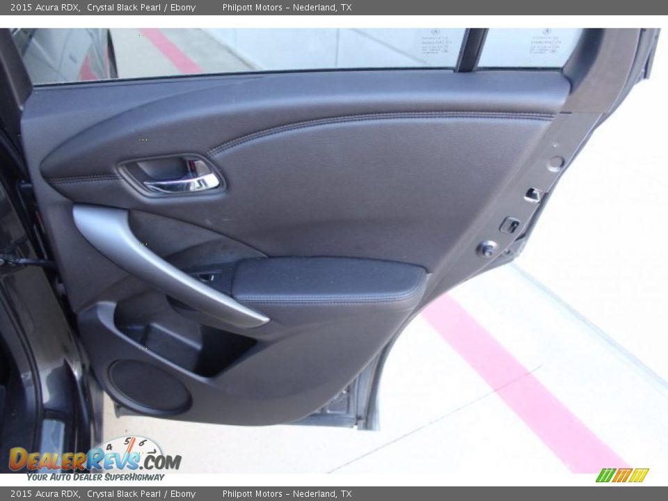 2015 Acura RDX Crystal Black Pearl / Ebony Photo #25