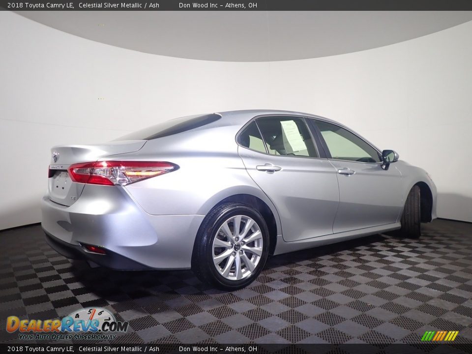 2018 Toyota Camry LE Celestial Silver Metallic / Ash Photo #16