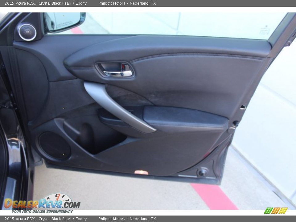 2015 Acura RDX Crystal Black Pearl / Ebony Photo #27