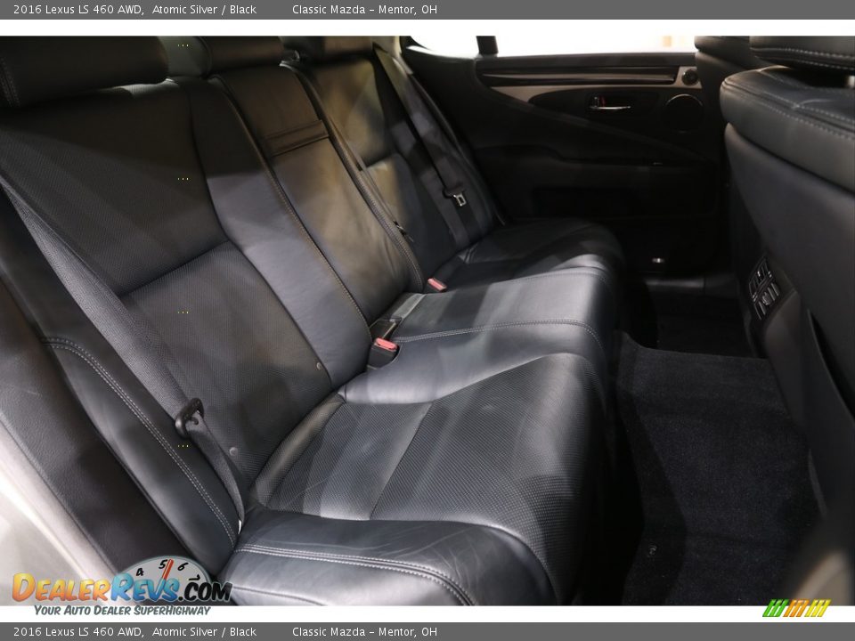 Rear Seat of 2016 Lexus LS 460 AWD Photo #23