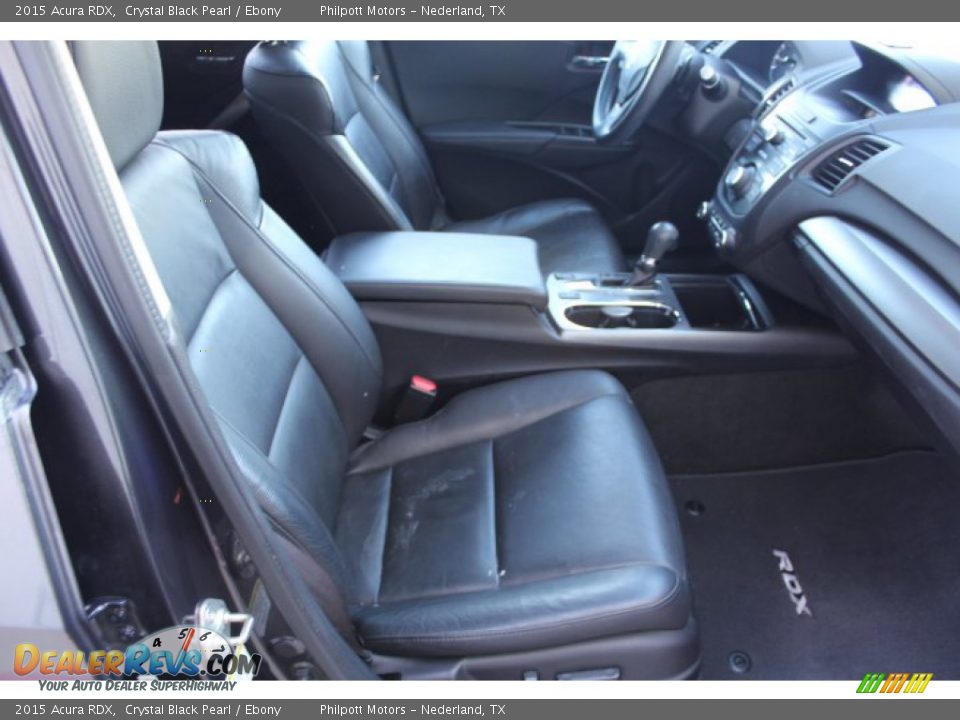 2015 Acura RDX Crystal Black Pearl / Ebony Photo #28