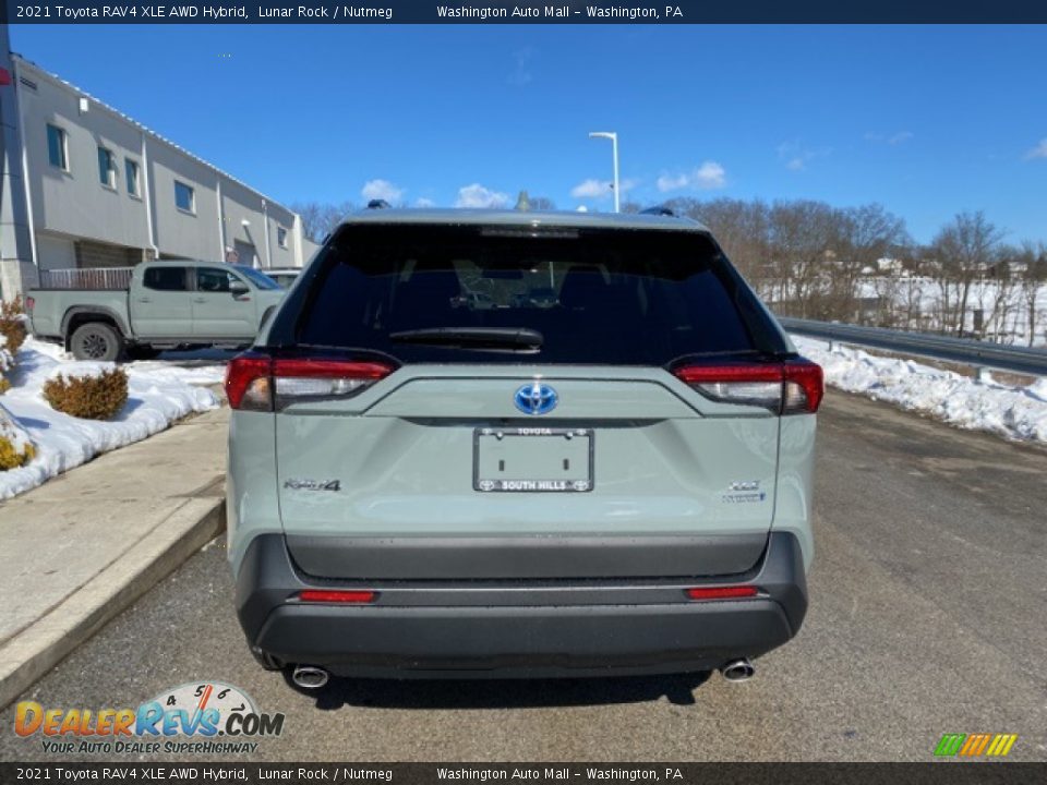 2021 Toyota RAV4 XLE AWD Hybrid Lunar Rock / Nutmeg Photo #15