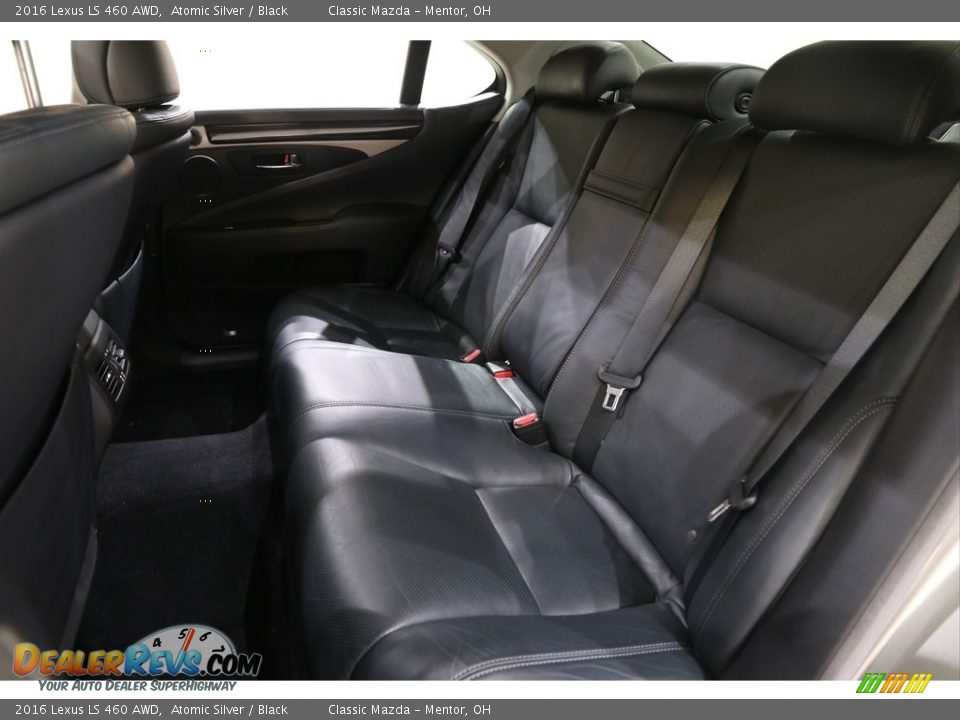 Rear Seat of 2016 Lexus LS 460 AWD Photo #24