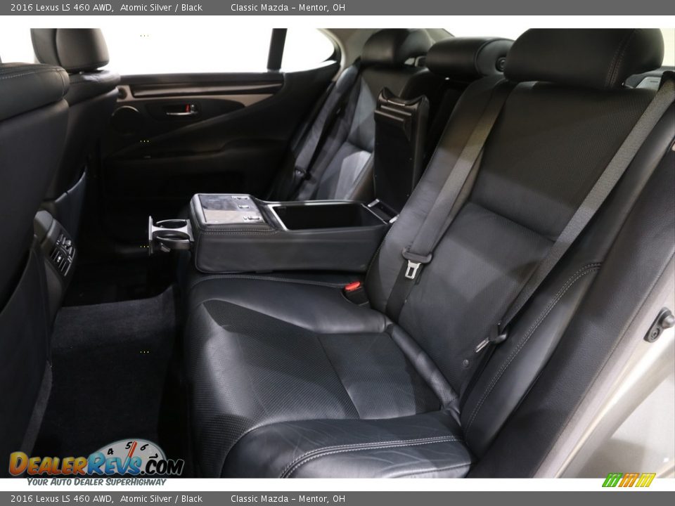 Rear Seat of 2016 Lexus LS 460 AWD Photo #25