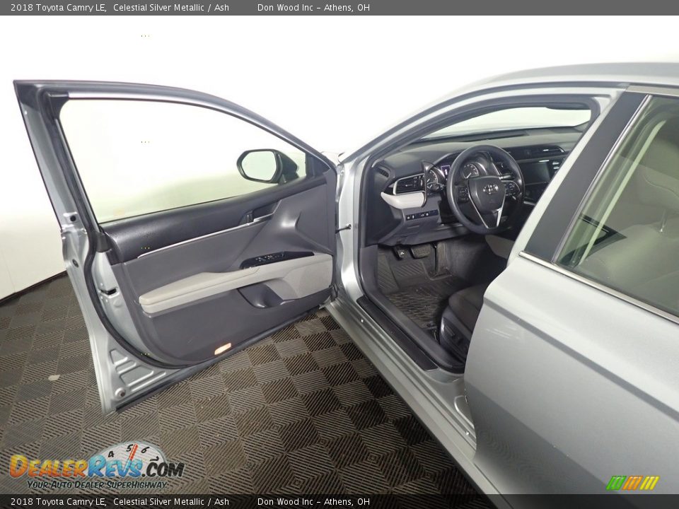 2018 Toyota Camry LE Celestial Silver Metallic / Ash Photo #20