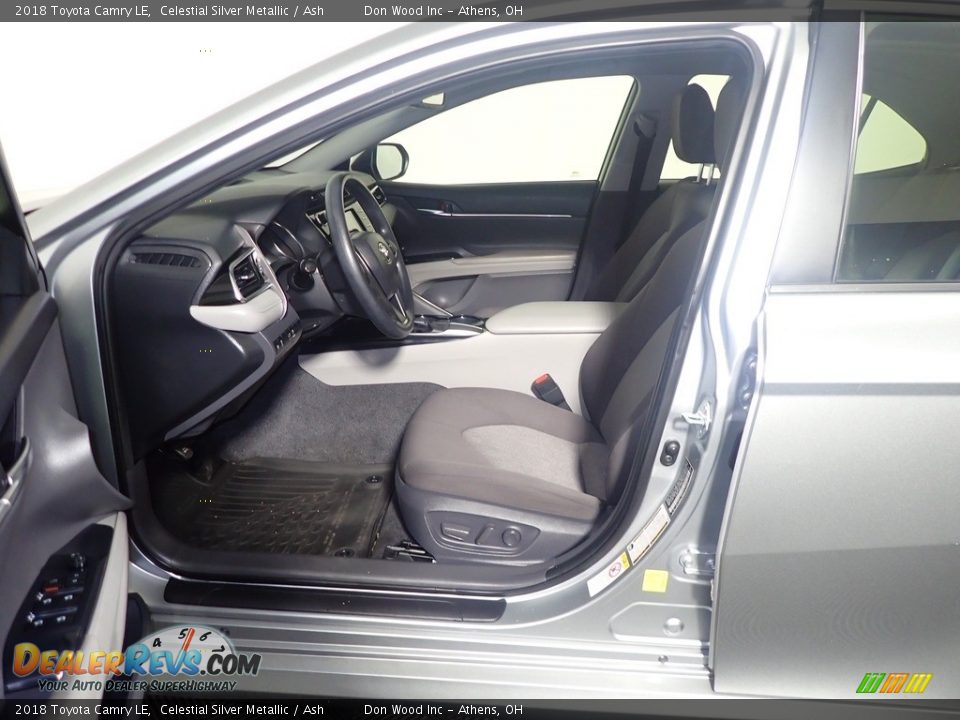 2018 Toyota Camry LE Celestial Silver Metallic / Ash Photo #22