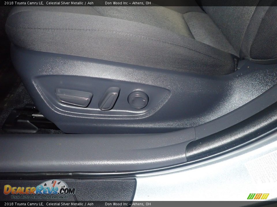 2018 Toyota Camry LE Celestial Silver Metallic / Ash Photo #23