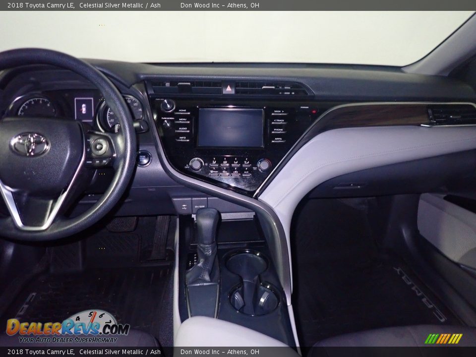 2018 Toyota Camry LE Celestial Silver Metallic / Ash Photo #25