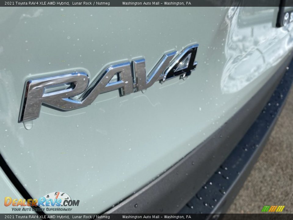 2021 Toyota RAV4 XLE AWD Hybrid Lunar Rock / Nutmeg Photo #24