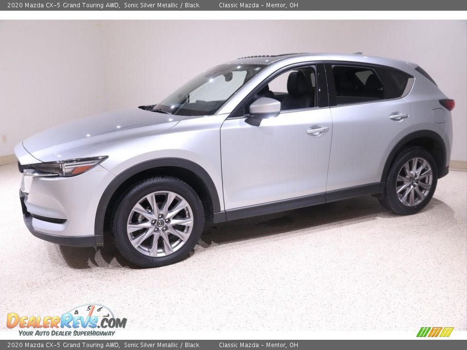2020 Mazda CX-5 Grand Touring AWD Sonic Silver Metallic / Black Photo #3