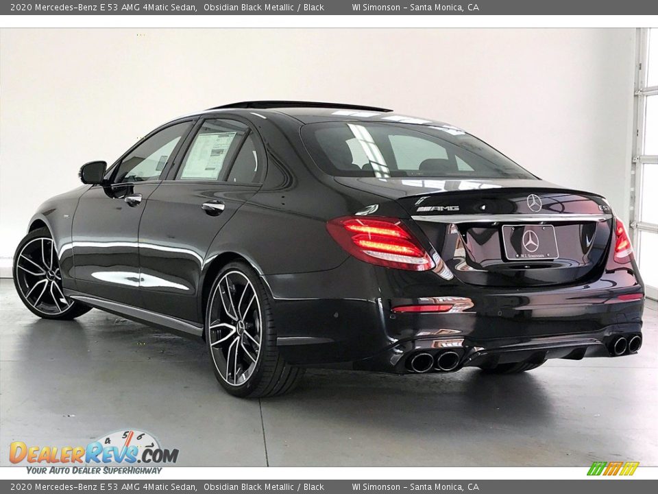 2020 Mercedes-Benz E 53 AMG 4Matic Sedan Obsidian Black Metallic / Black Photo #2