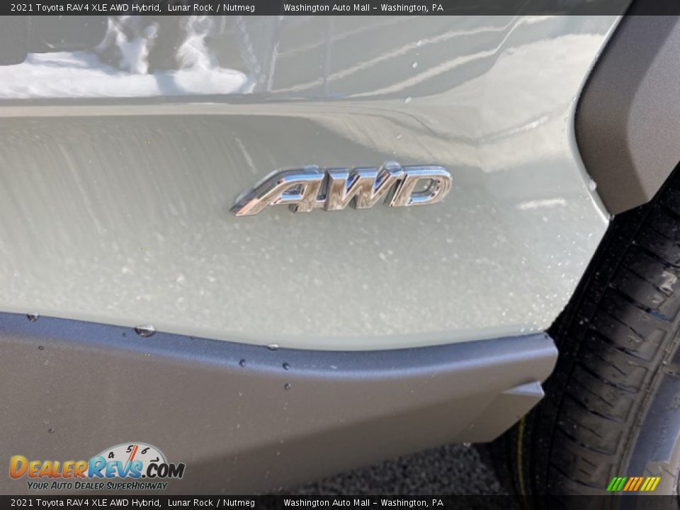 2021 Toyota RAV4 XLE AWD Hybrid Lunar Rock / Nutmeg Photo #25