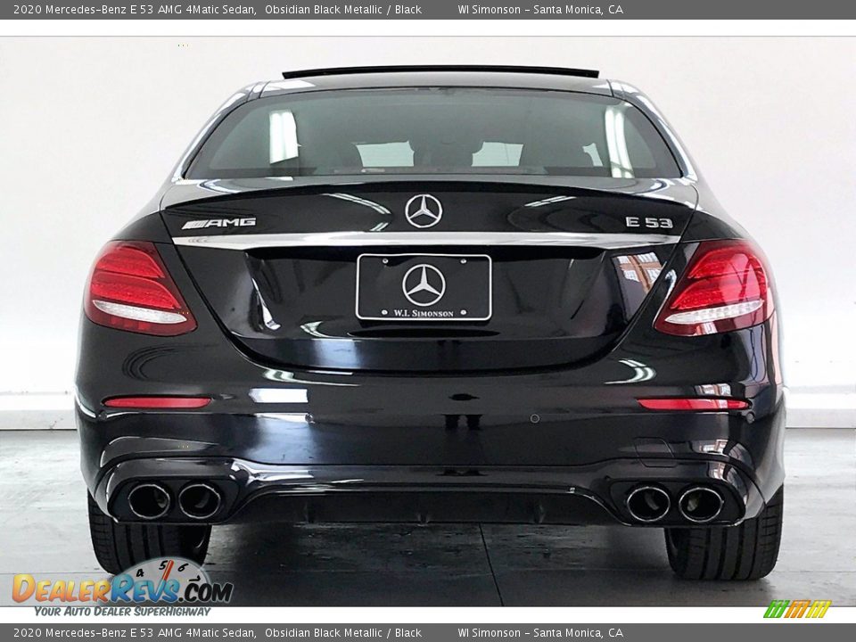 2020 Mercedes-Benz E 53 AMG 4Matic Sedan Obsidian Black Metallic / Black Photo #3