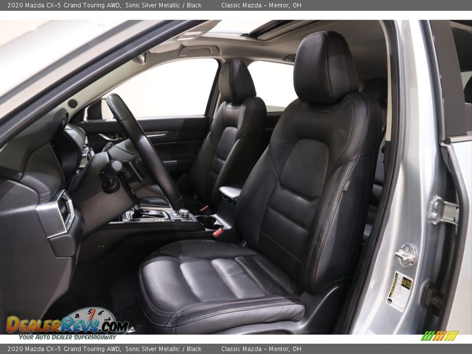 2020 Mazda CX-5 Grand Touring AWD Sonic Silver Metallic / Black Photo #5