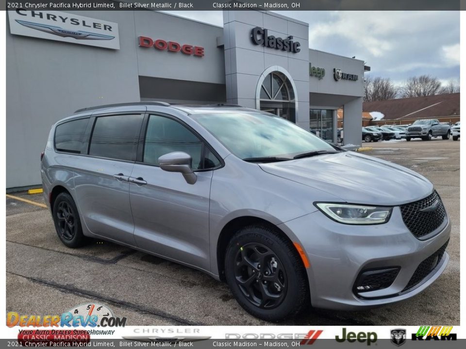 2021 Chrysler Pacifica Hybrid Limited Billet Silver Metallic / Black Photo #1