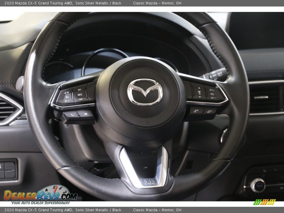 2020 Mazda CX-5 Grand Touring AWD Sonic Silver Metallic / Black Photo #7