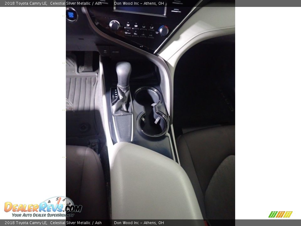 2018 Toyota Camry LE Celestial Silver Metallic / Ash Photo #32