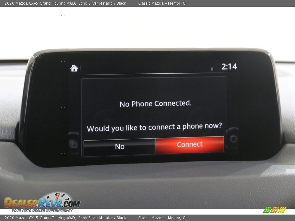 2020 Mazda CX-5 Grand Touring AWD Sonic Silver Metallic / Black Photo #11