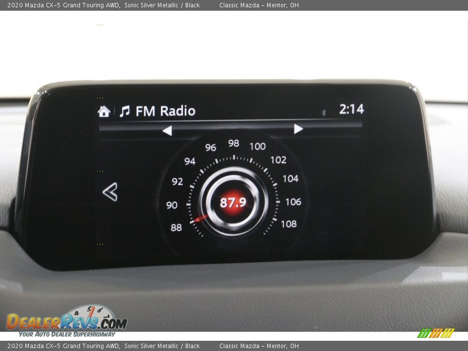 2020 Mazda CX-5 Grand Touring AWD Sonic Silver Metallic / Black Photo #12