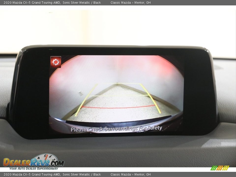 2020 Mazda CX-5 Grand Touring AWD Sonic Silver Metallic / Black Photo #13