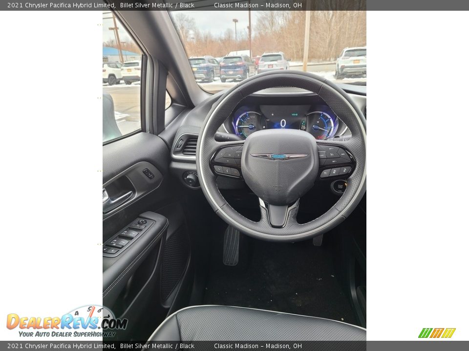 2021 Chrysler Pacifica Hybrid Limited Billet Silver Metallic / Black Photo #7