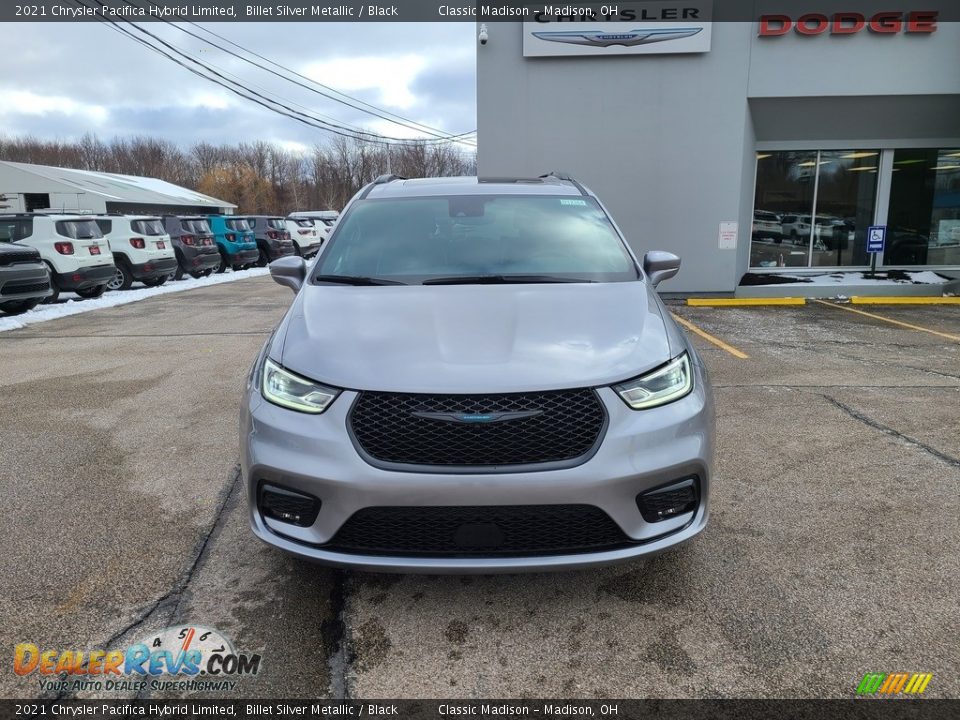 2021 Chrysler Pacifica Hybrid Limited Billet Silver Metallic / Black Photo #9