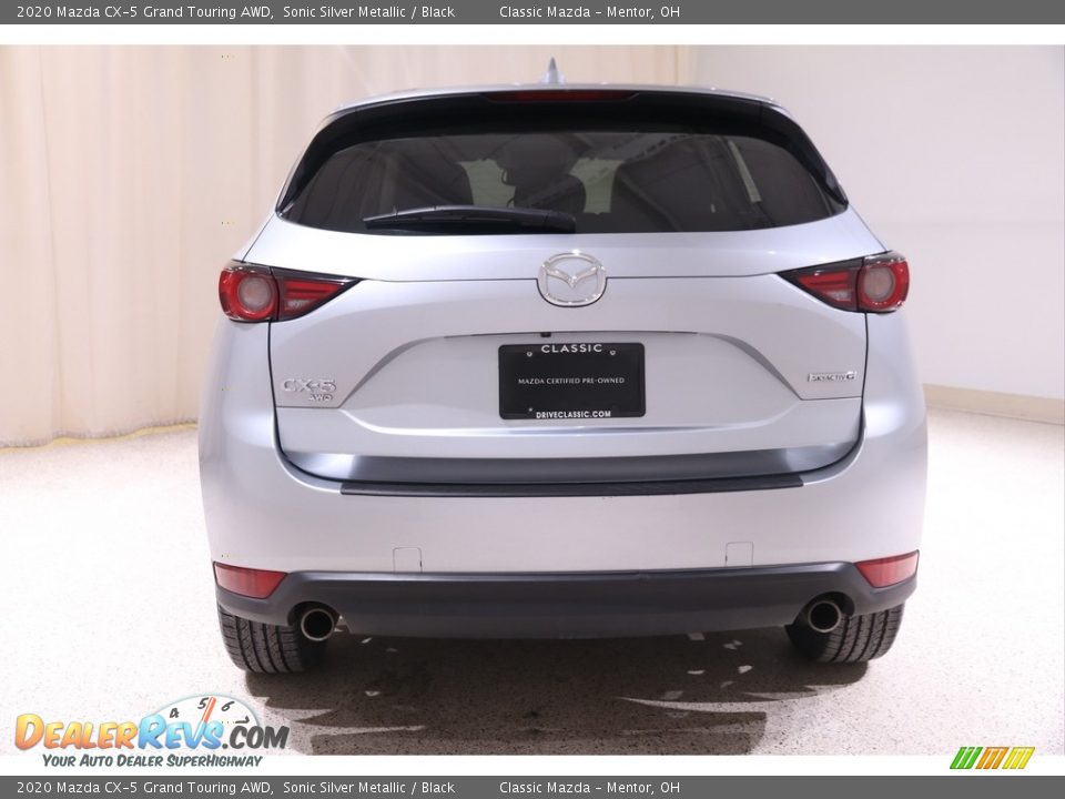 2020 Mazda CX-5 Grand Touring AWD Sonic Silver Metallic / Black Photo #20