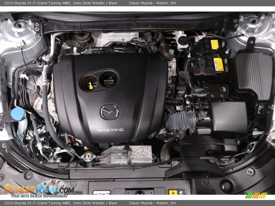 2020 Mazda CX-5 Grand Touring AWD Sonic Silver Metallic / Black Photo #21