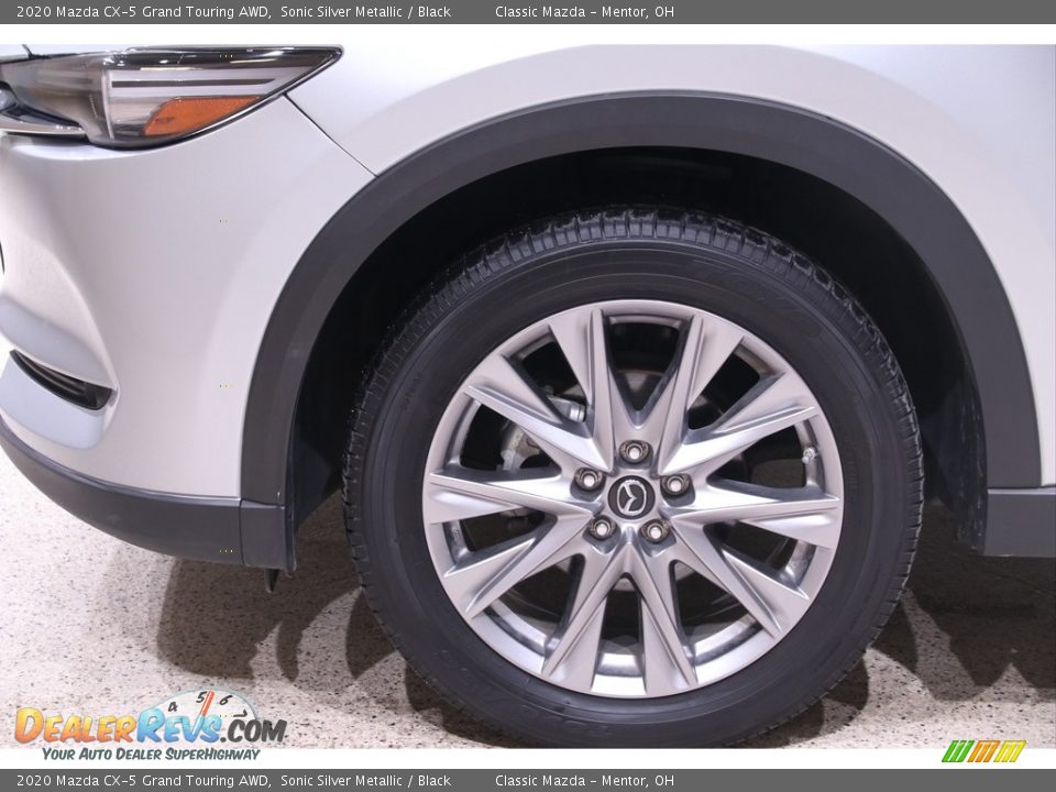 2020 Mazda CX-5 Grand Touring AWD Sonic Silver Metallic / Black Photo #22