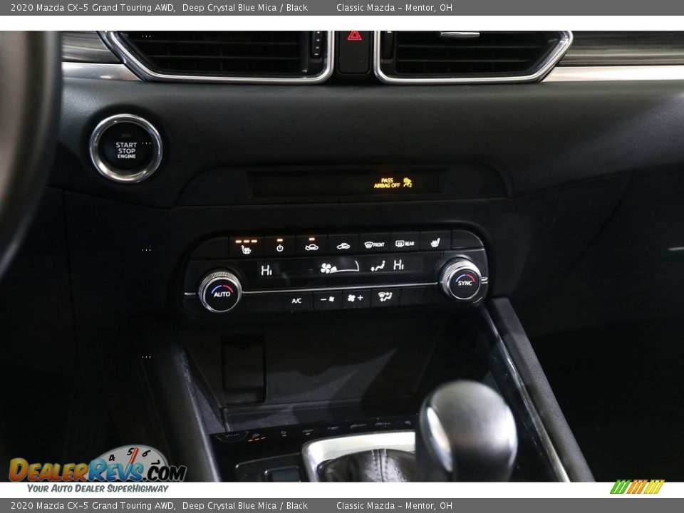 2020 Mazda CX-5 Grand Touring AWD Deep Crystal Blue Mica / Black Photo #13