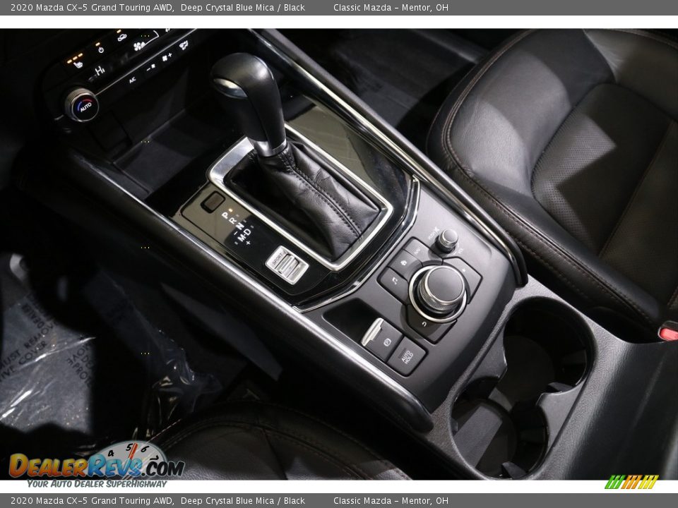 2020 Mazda CX-5 Grand Touring AWD Deep Crystal Blue Mica / Black Photo #14