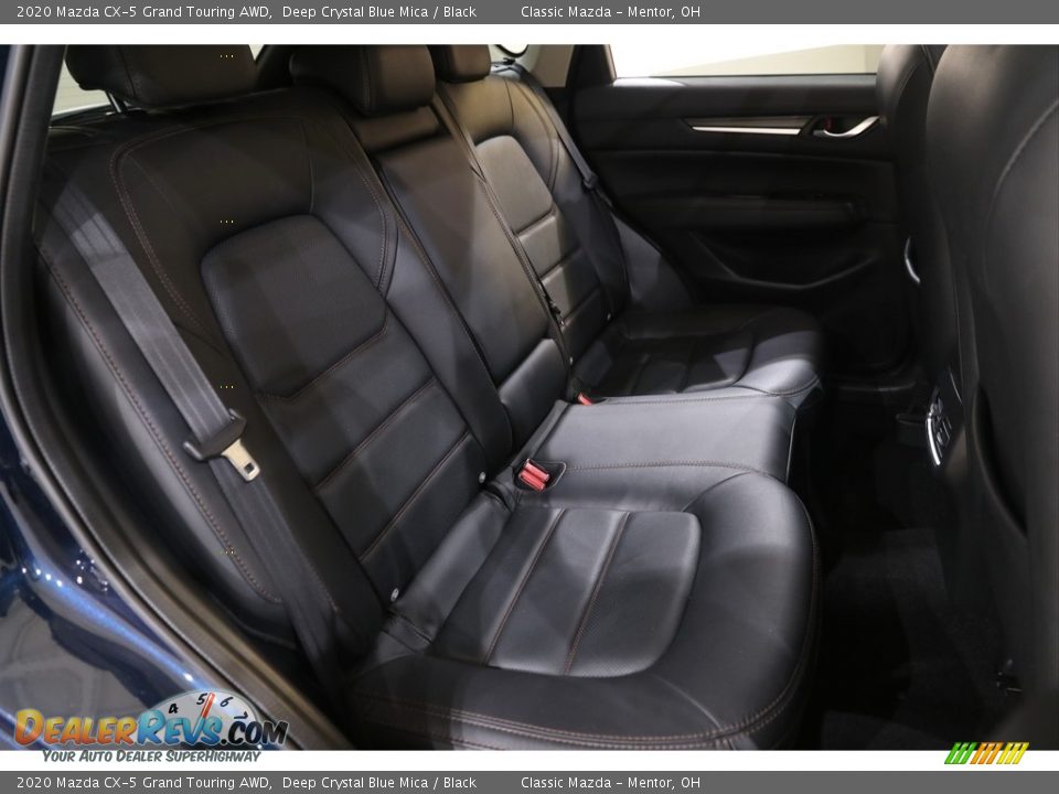 2020 Mazda CX-5 Grand Touring AWD Deep Crystal Blue Mica / Black Photo #16
