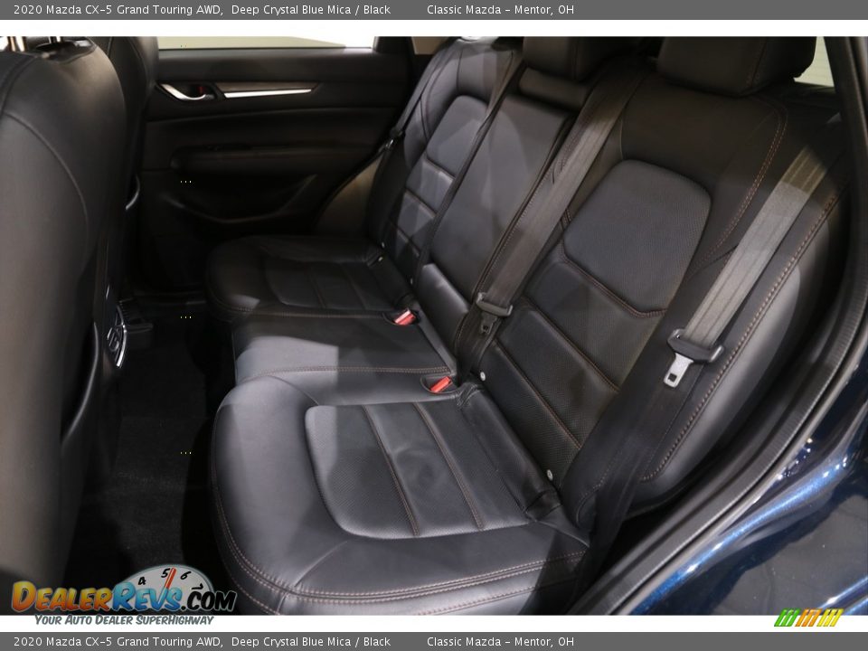 2020 Mazda CX-5 Grand Touring AWD Deep Crystal Blue Mica / Black Photo #17