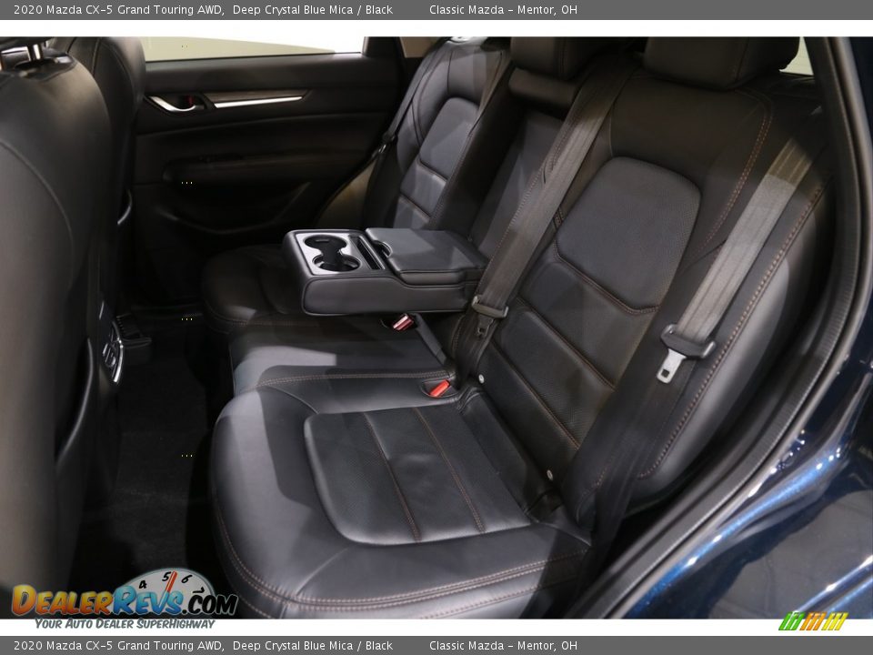 2020 Mazda CX-5 Grand Touring AWD Deep Crystal Blue Mica / Black Photo #18
