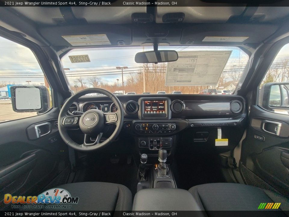 2021 Jeep Wrangler Unlimited Sport 4x4 Sting-Gray / Black Photo #4
