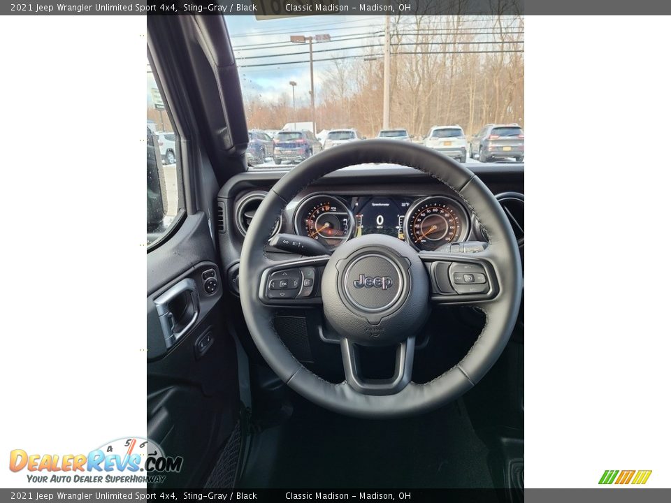 2021 Jeep Wrangler Unlimited Sport 4x4 Sting-Gray / Black Photo #5
