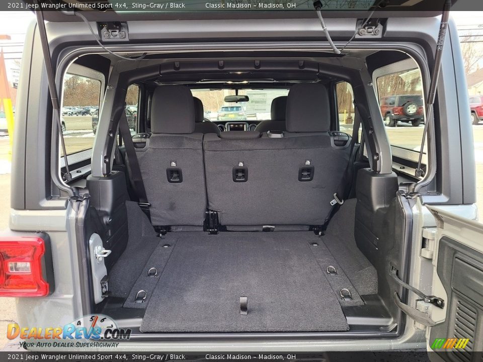 2021 Jeep Wrangler Unlimited Sport 4x4 Sting-Gray / Black Photo #11
