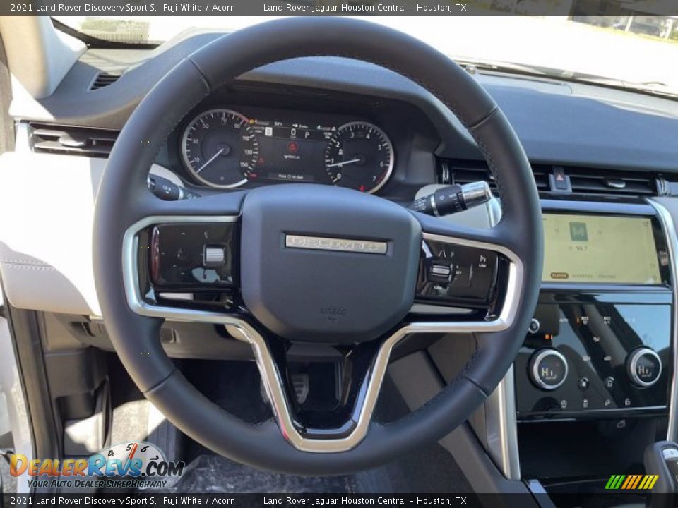 2021 Land Rover Discovery Sport S Steering Wheel Photo #17