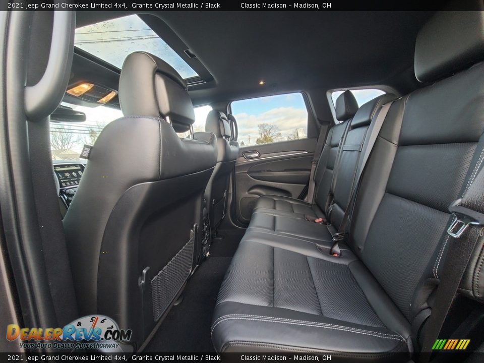 Rear Seat of 2021 Jeep Grand Cherokee Limited 4x4 Photo #3