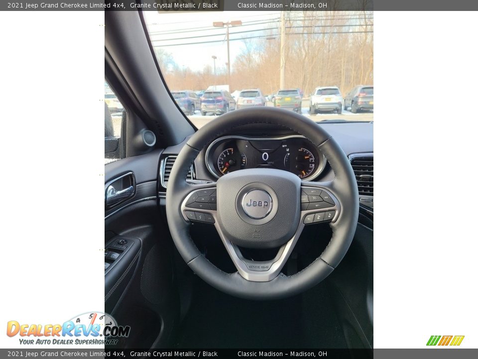 2021 Jeep Grand Cherokee Limited 4x4 Steering Wheel Photo #5