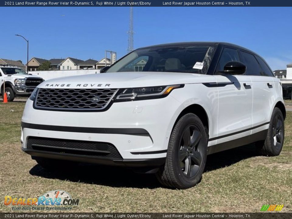 2021 Land Rover Range Rover Velar R-Dynamic S Fuji White / Light Oyster/Ebony Photo #2