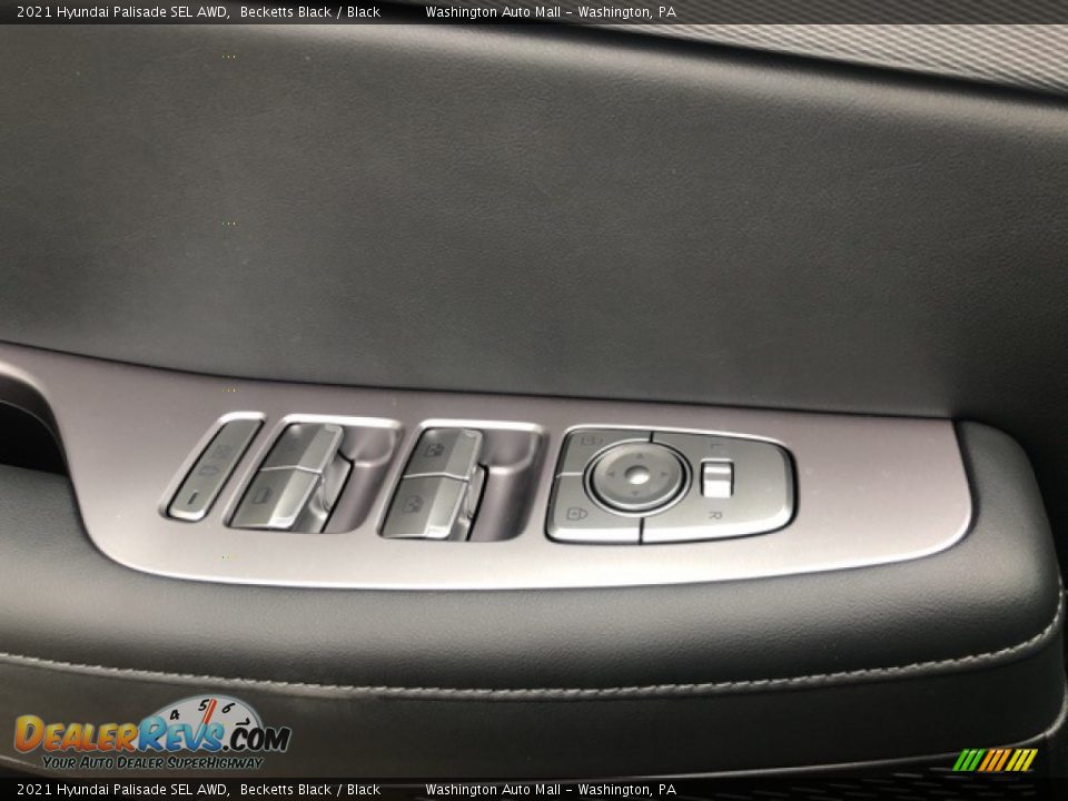 2021 Hyundai Palisade SEL AWD Becketts Black / Black Photo #13