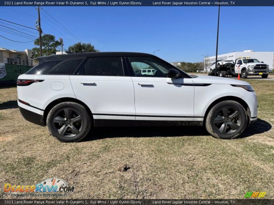 2021 Land Rover Range Rover Velar R-Dynamic S Fuji White / Light Oyster/Ebony Photo #8