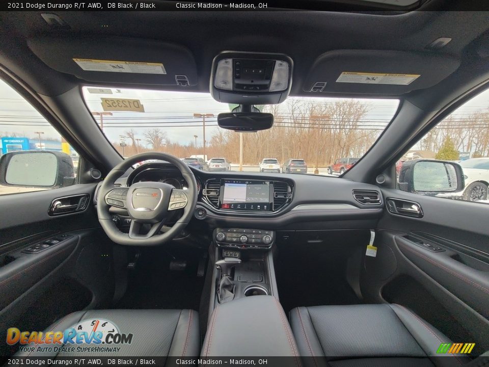 Black Interior - 2021 Dodge Durango R/T AWD Photo #4