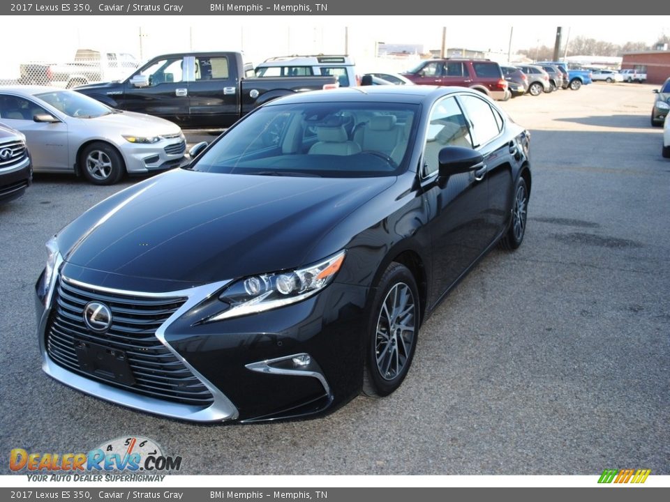 2017 Lexus ES 350 Caviar / Stratus Gray Photo #1